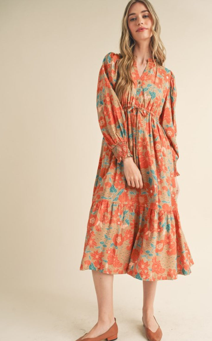 Maggy midi dress