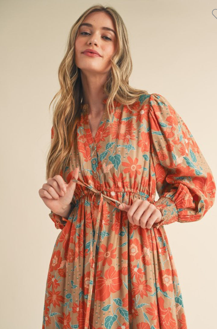 Maggy midi dress