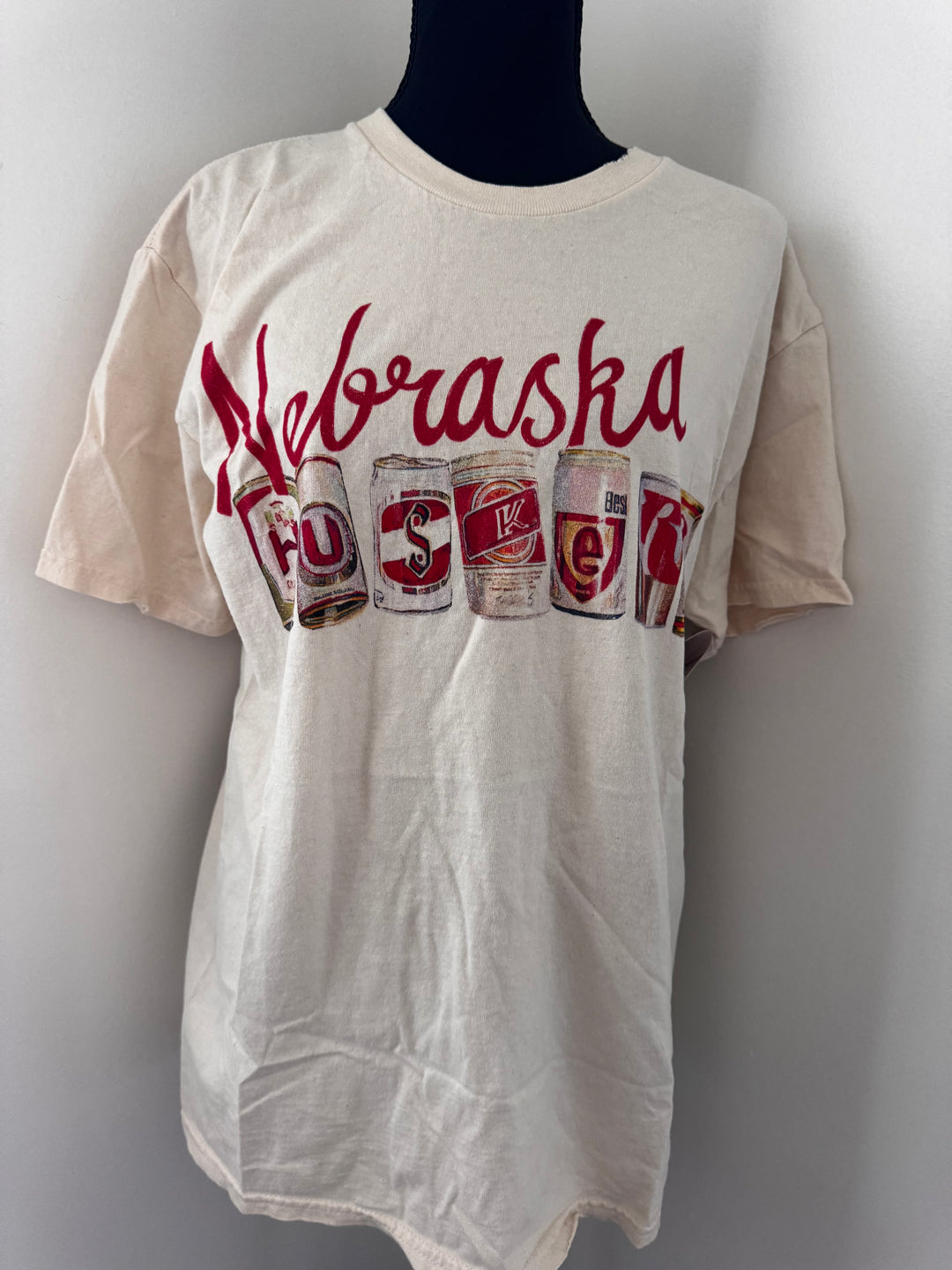 Nebraska Beer Cans tee
