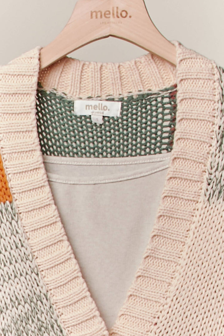Madi Color crochet cardigan