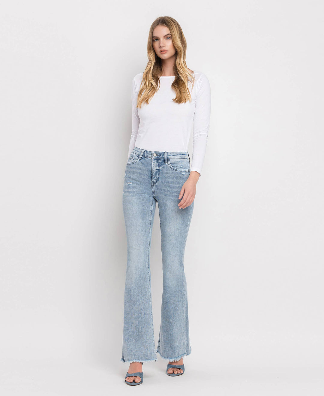 Claire High Rise Classic Flare Jeans