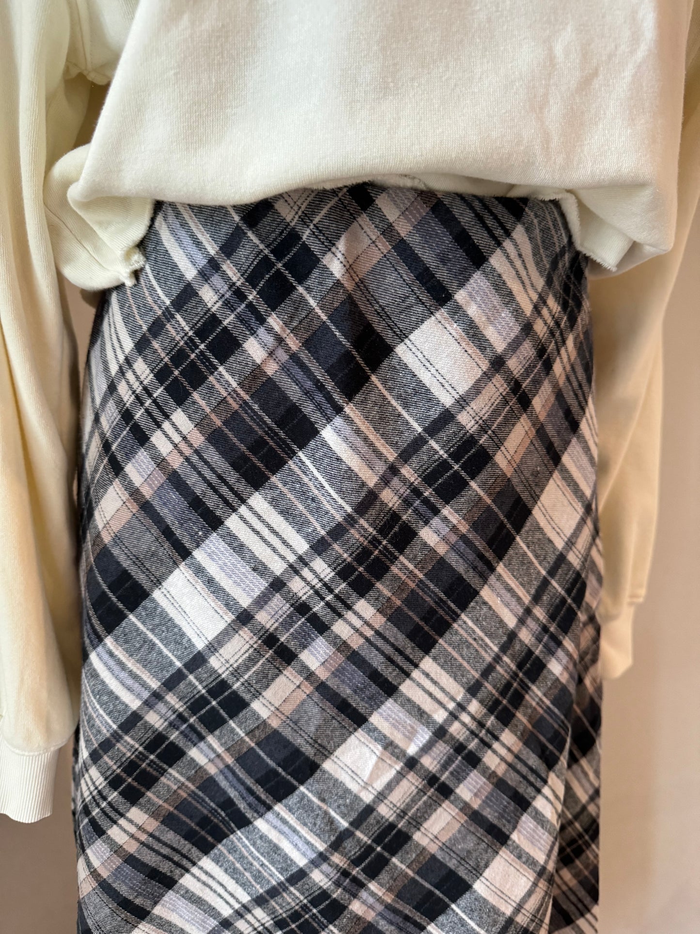 Magnolia Flannel Skirt
