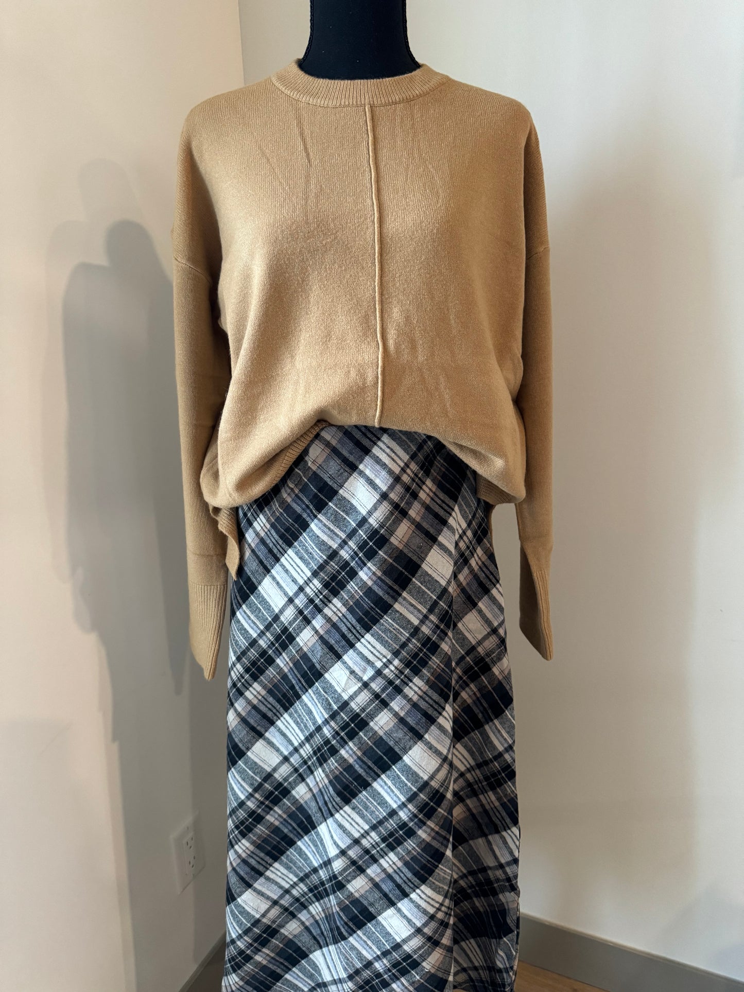 Magnolia Flannel Skirt