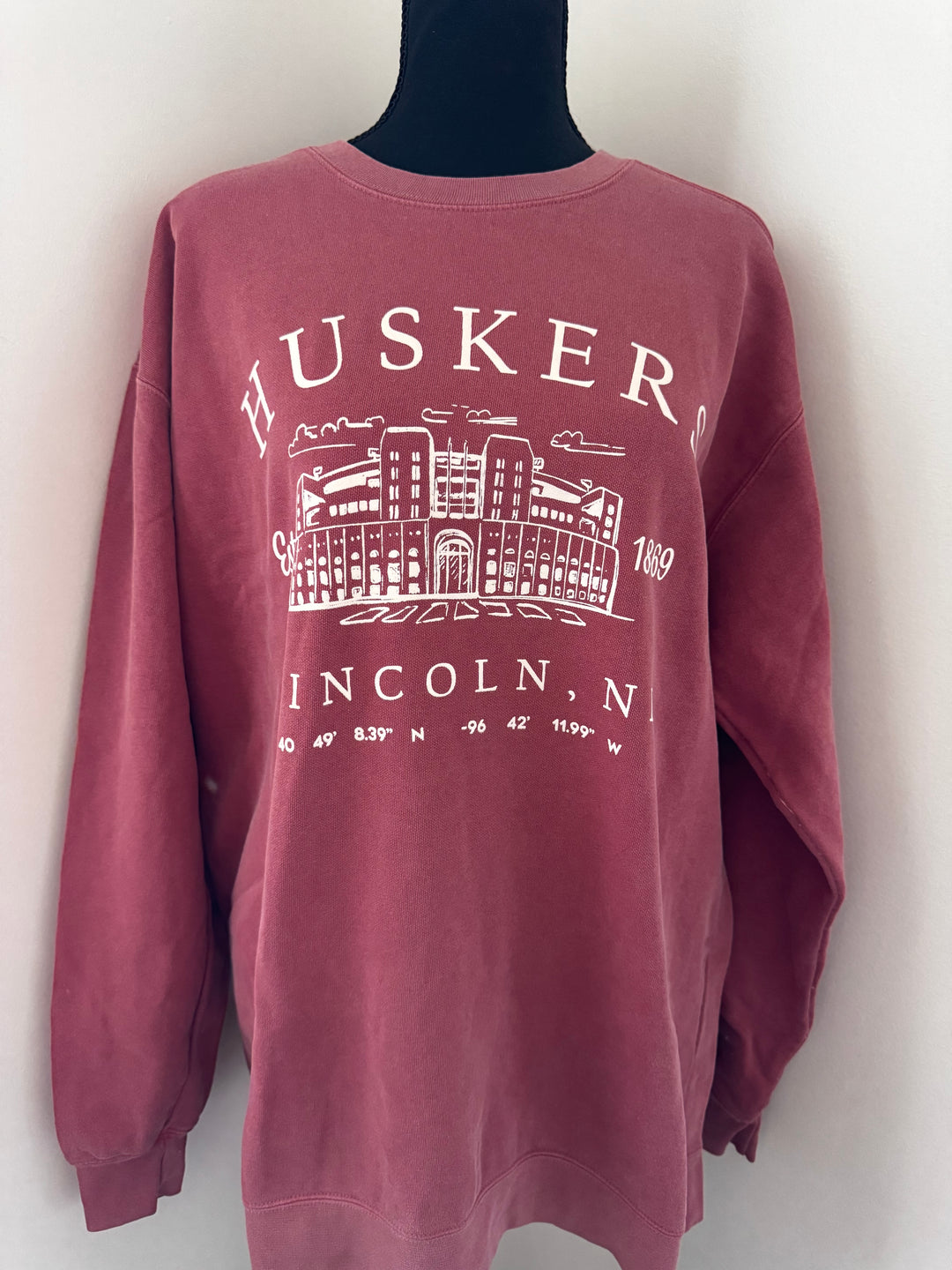 Nebraska Stadium Crewneck