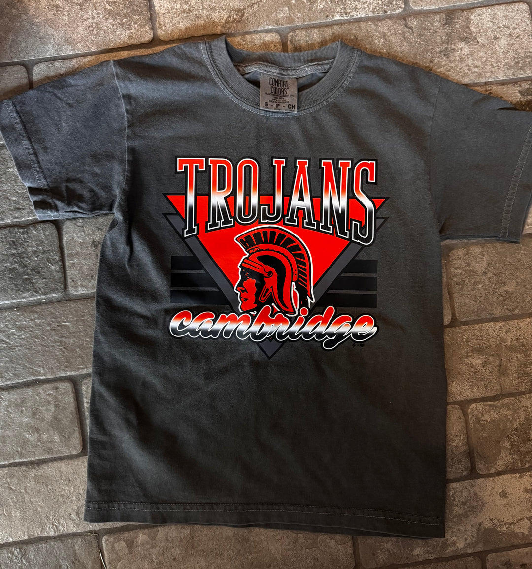 Trojans triangle tee