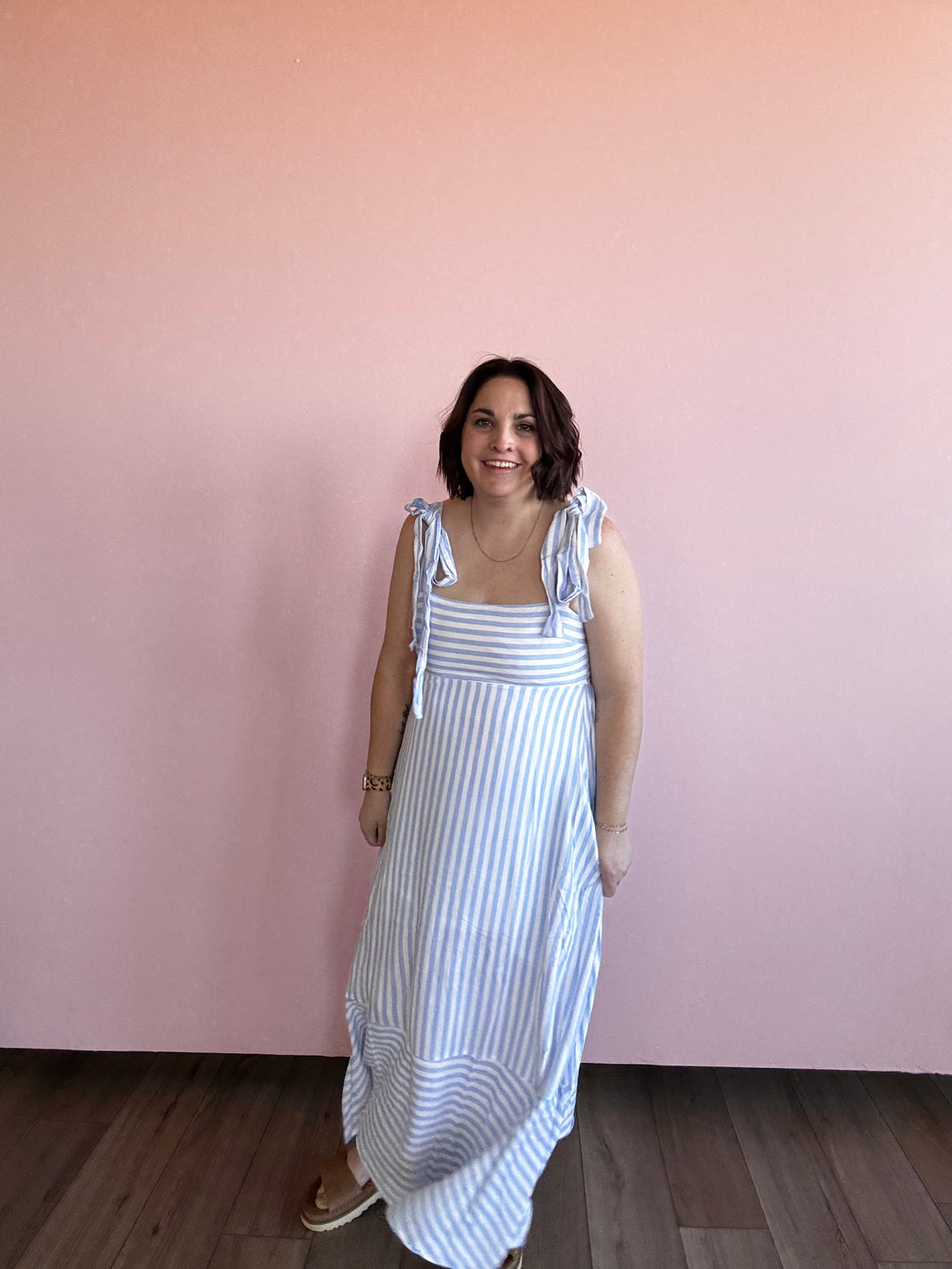 Sail away striped dress