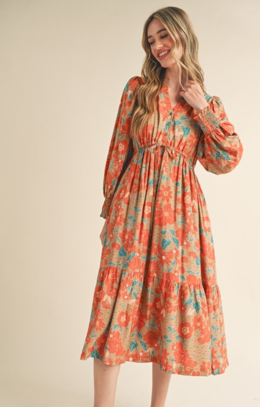 Maggy midi dress