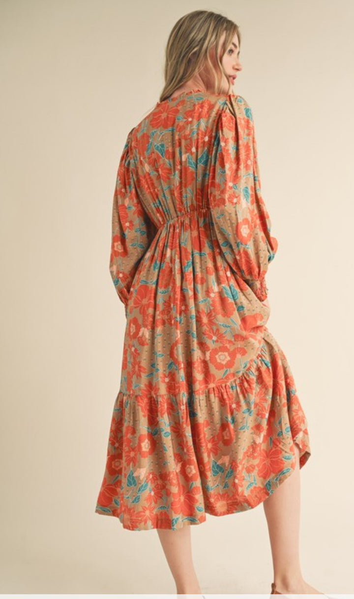 Maggy midi dress