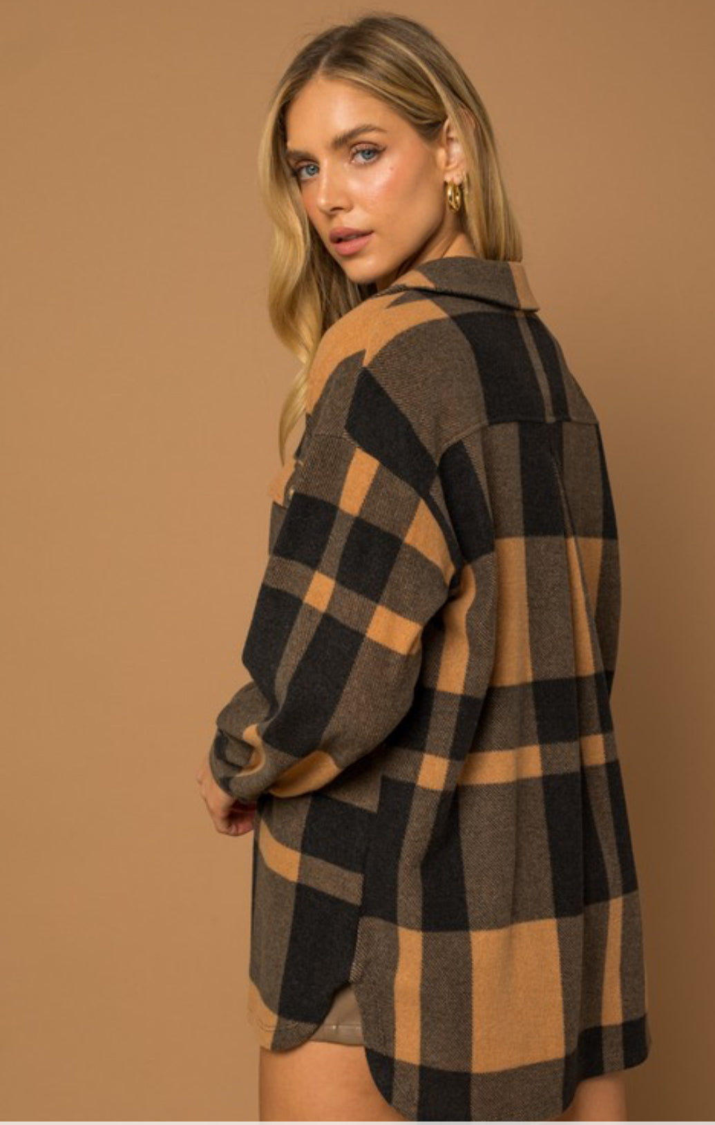 Latte plaid
