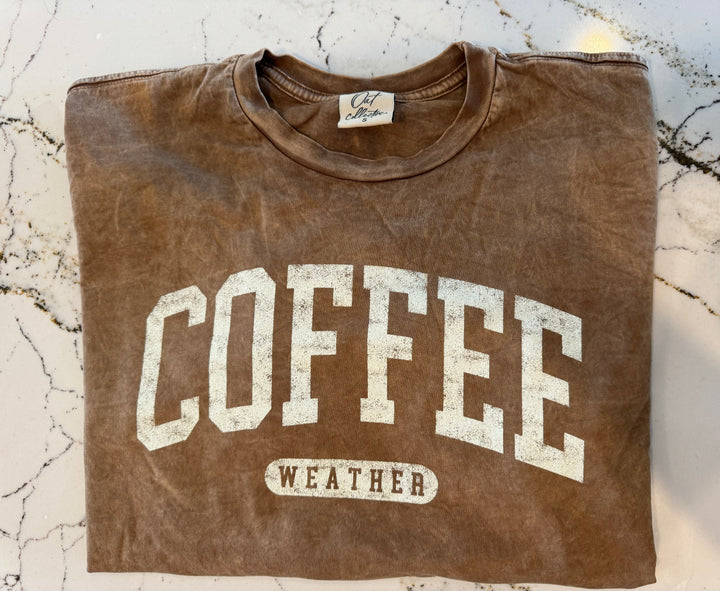 'Coffee Weather' Long sleeve
