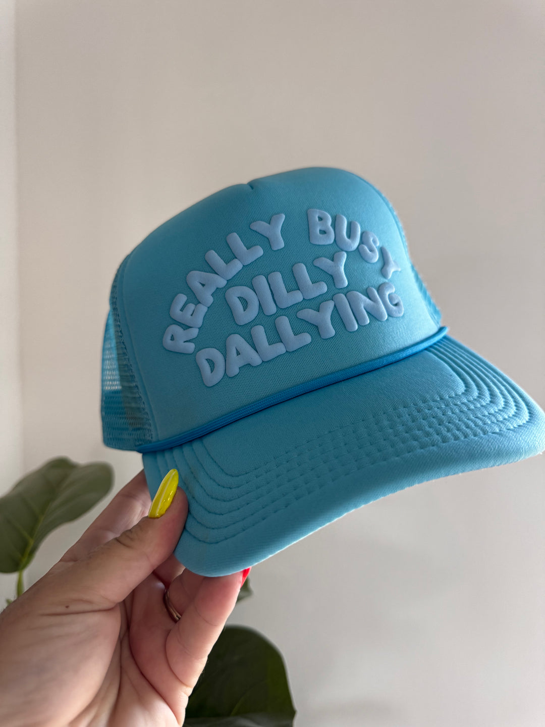 Dilly Dally trucker hat