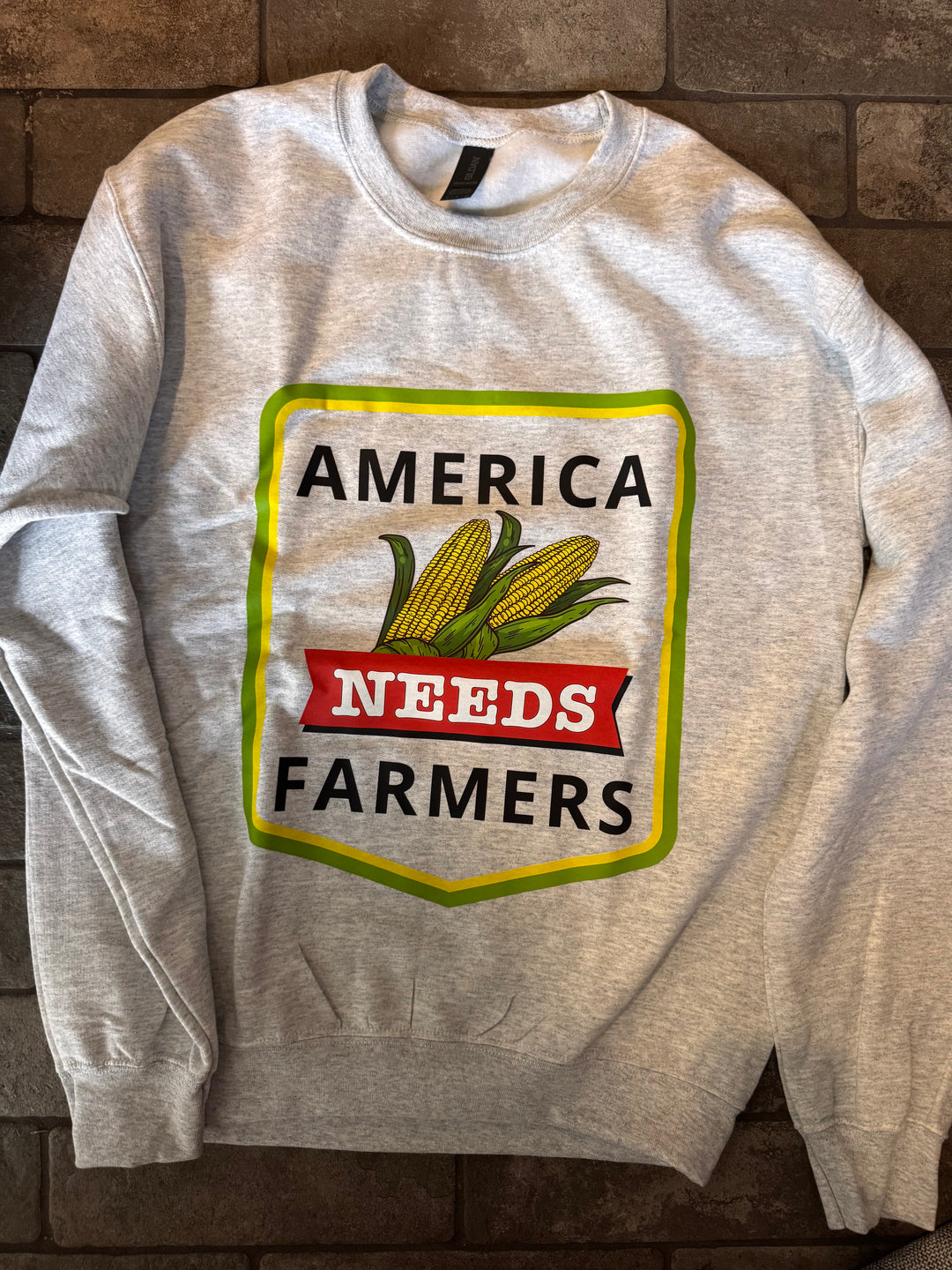 American Needs Farmers Crewneck