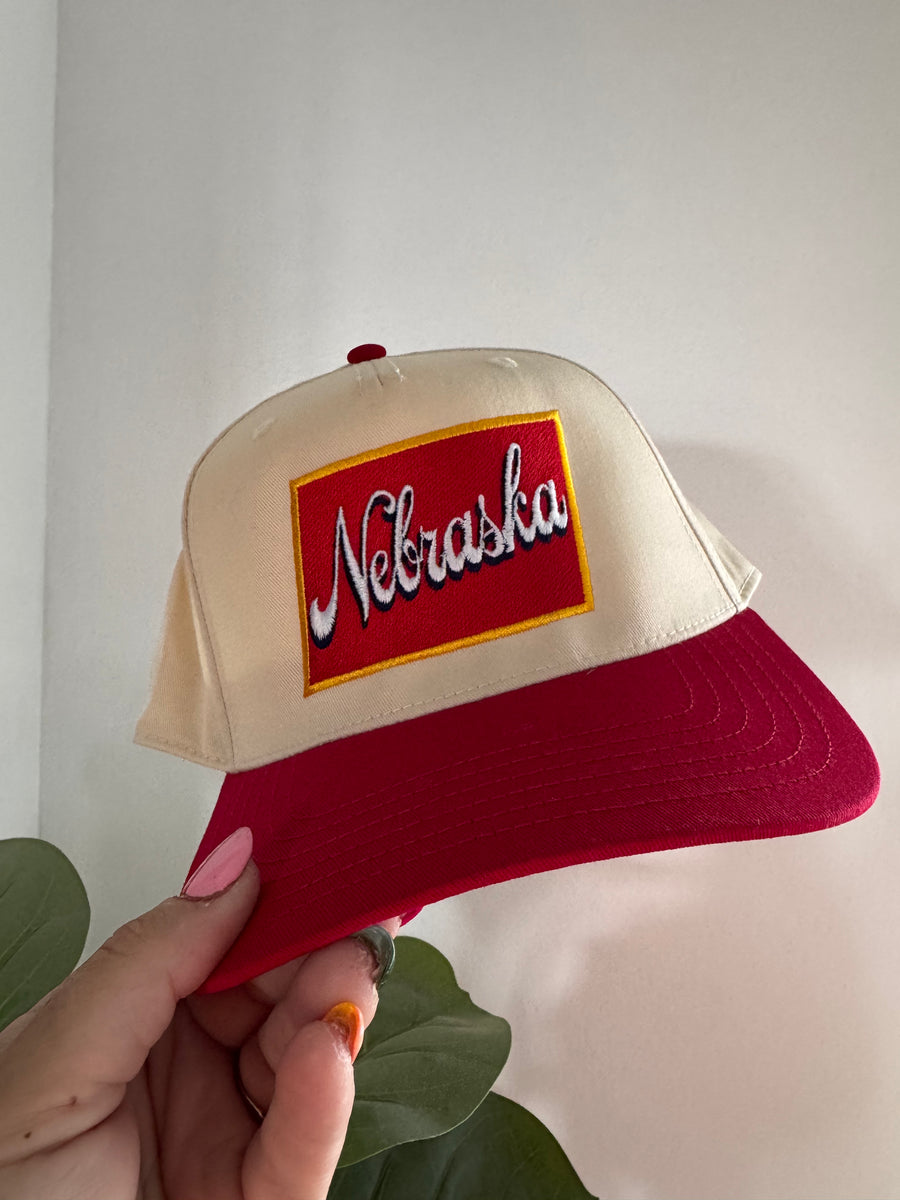 Schlitz Nebraska Trucker Hat — adjustable vintage-inspired trucker cap, perfect for lake days and weekend throwbacks by Onyx Native