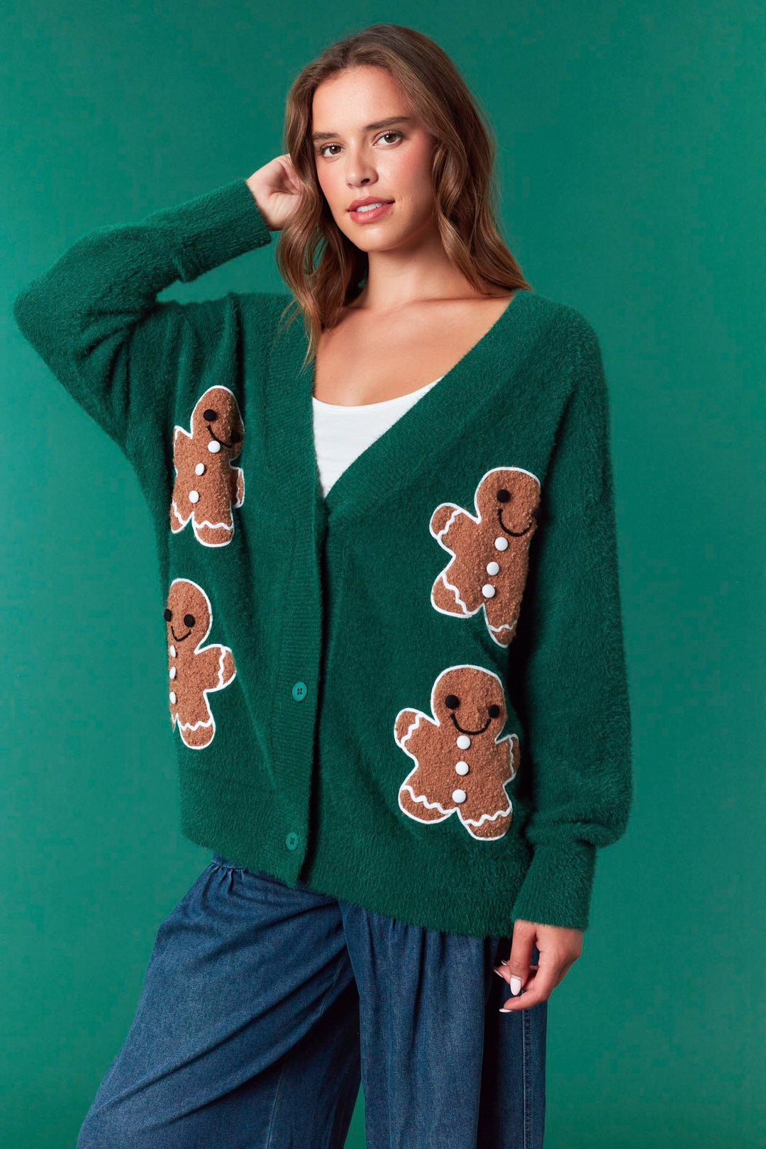Gingerbread Cardi