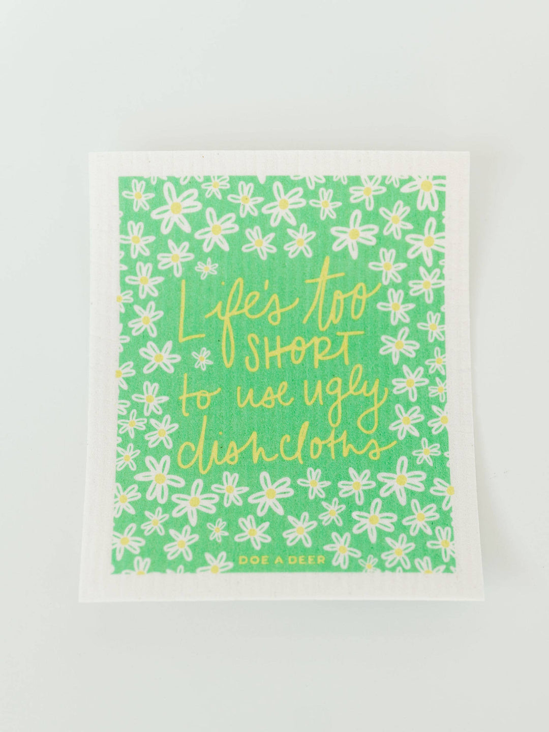 Life is Too Short to Use Ugly Dishcloths Swedish Dishcloth