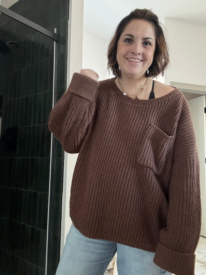Allie Oversized Pullover Sweater