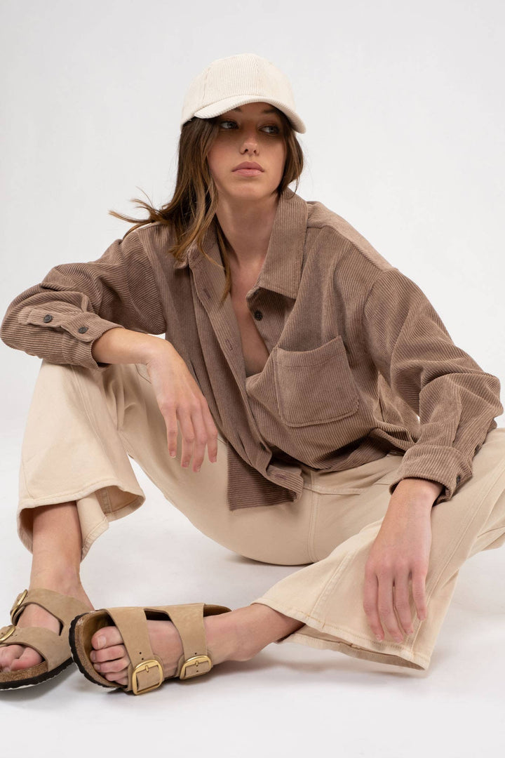 Corey CORDUROY BUTTON UP JACKET