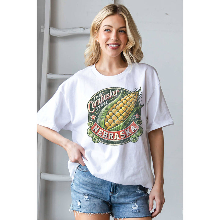 Cornhusker state tee