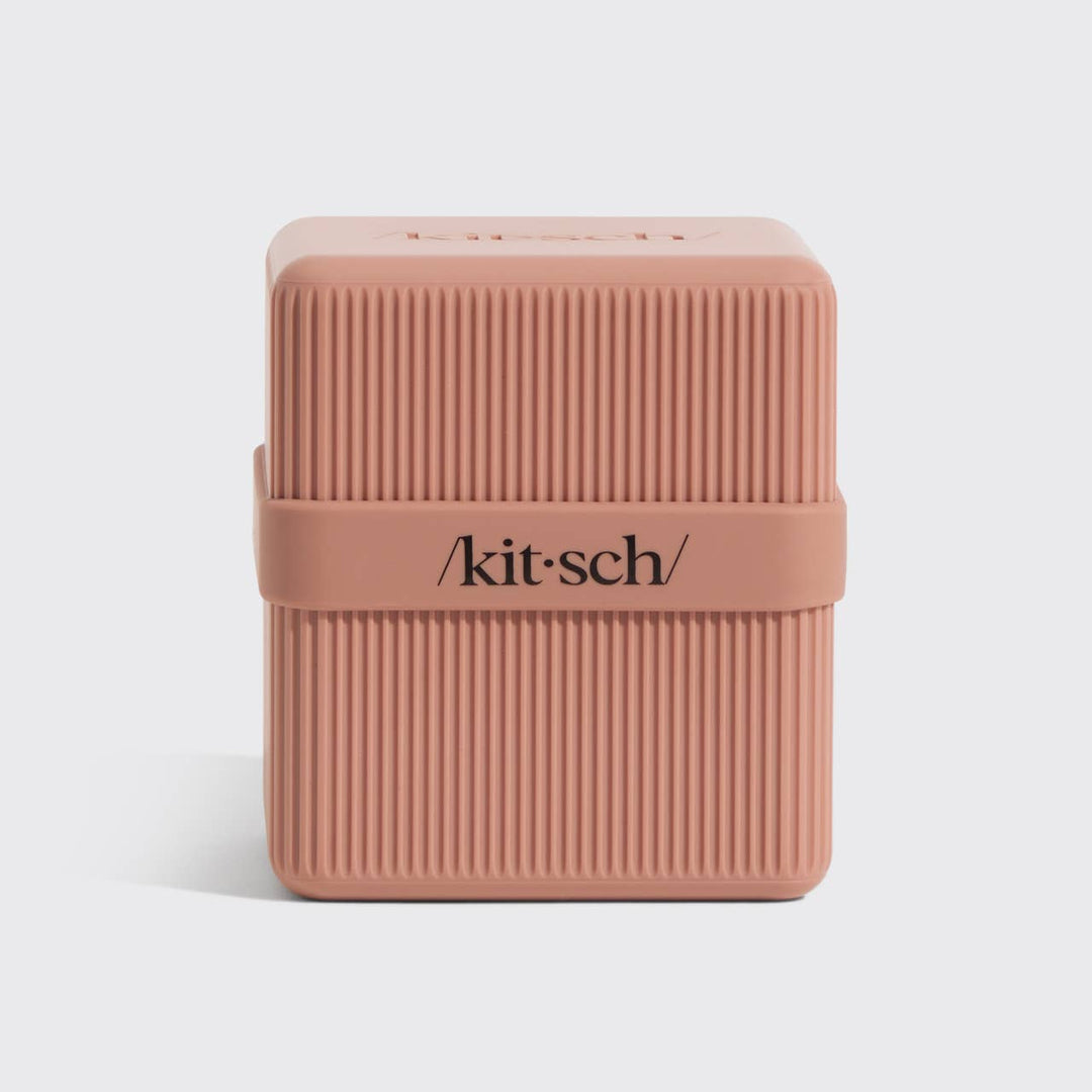 2-Compartment Travel Case - Terracotta
