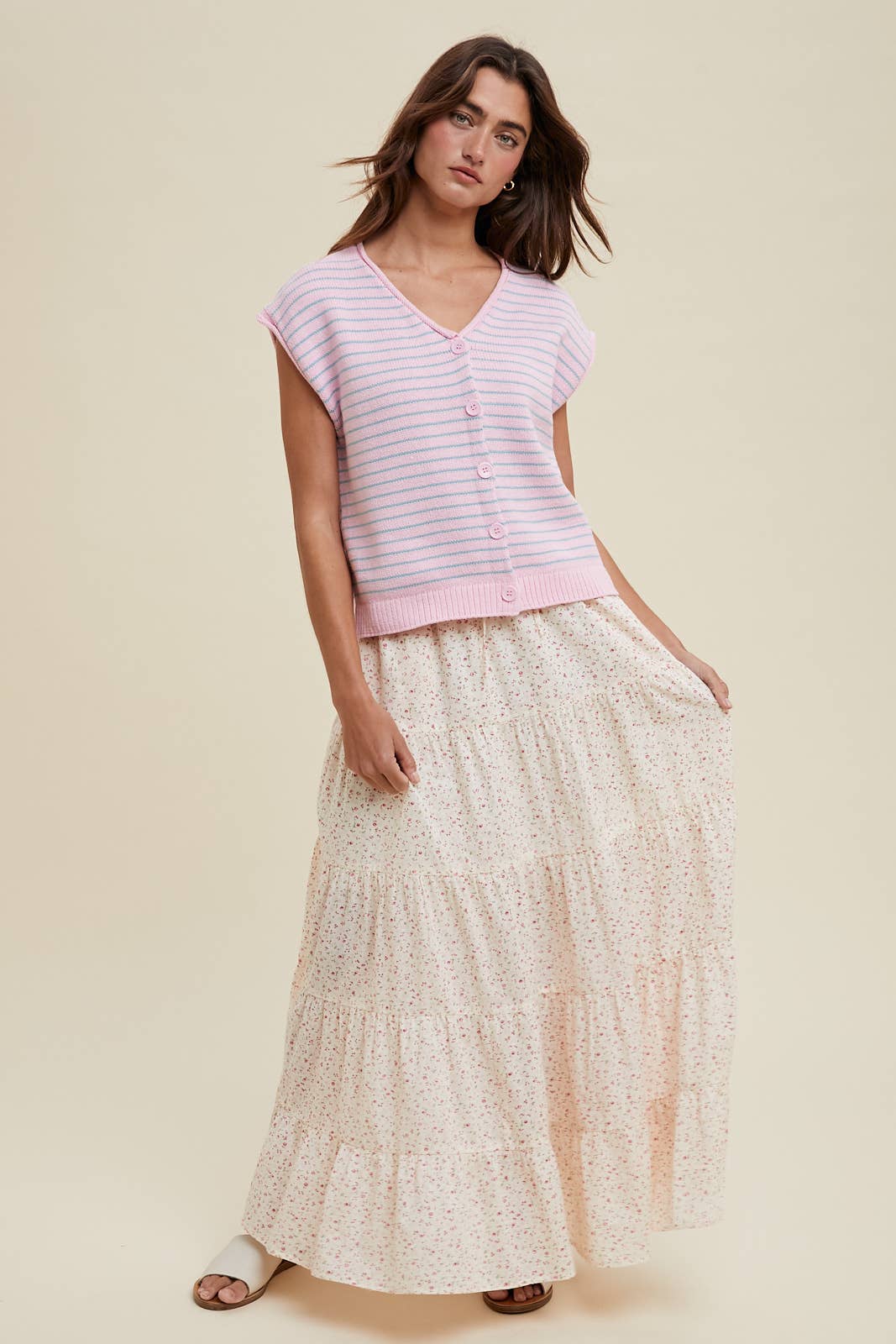 LUCY STRIPED SWEATER