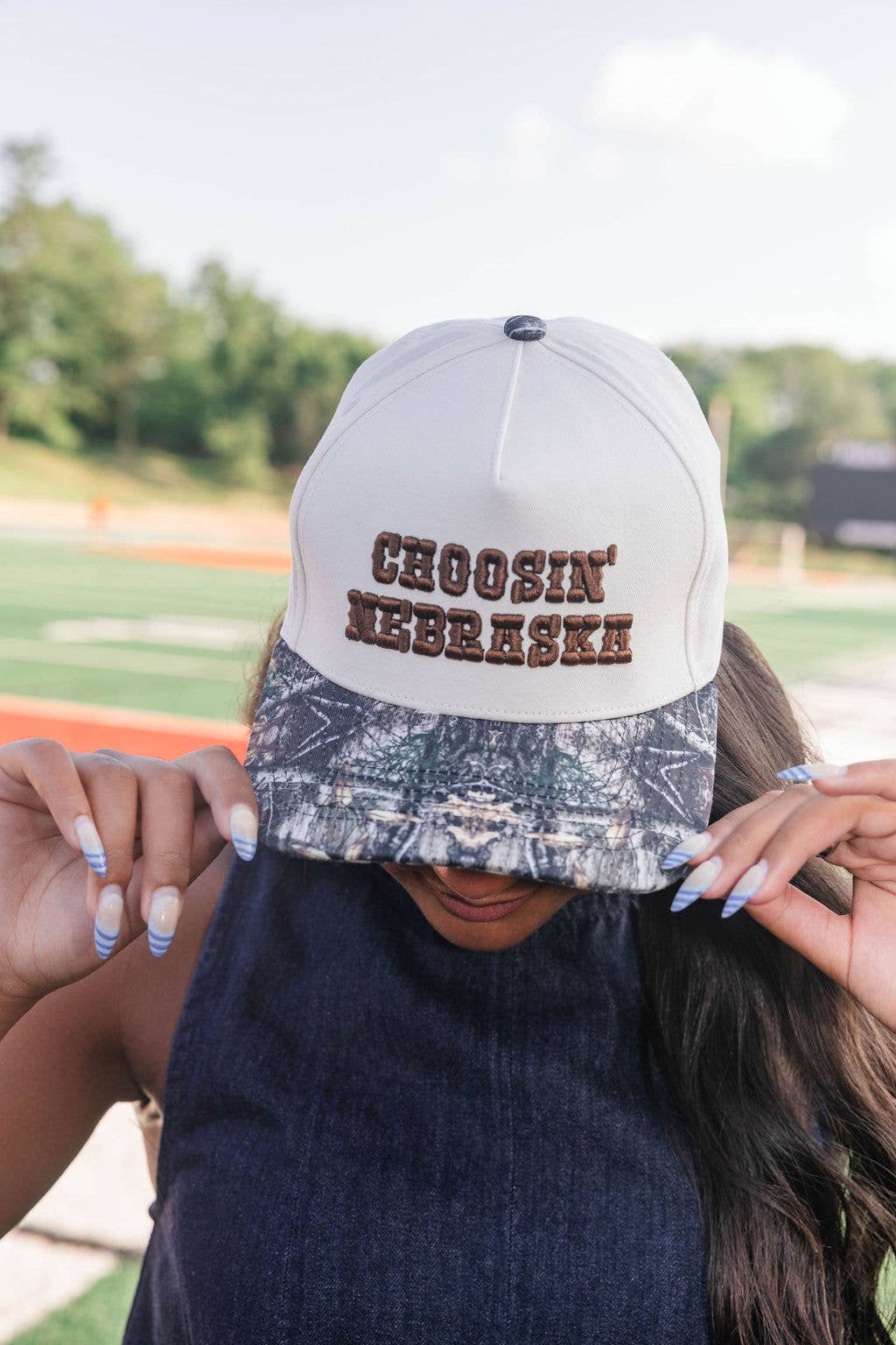 Choosin' Nebraska Hat: Camo