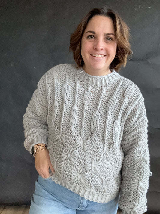 Granny’s chunky knit sweater