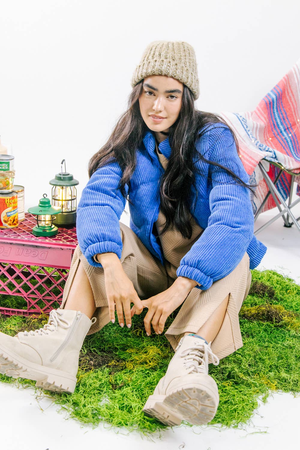 CORDUROY PUFFER JACKET