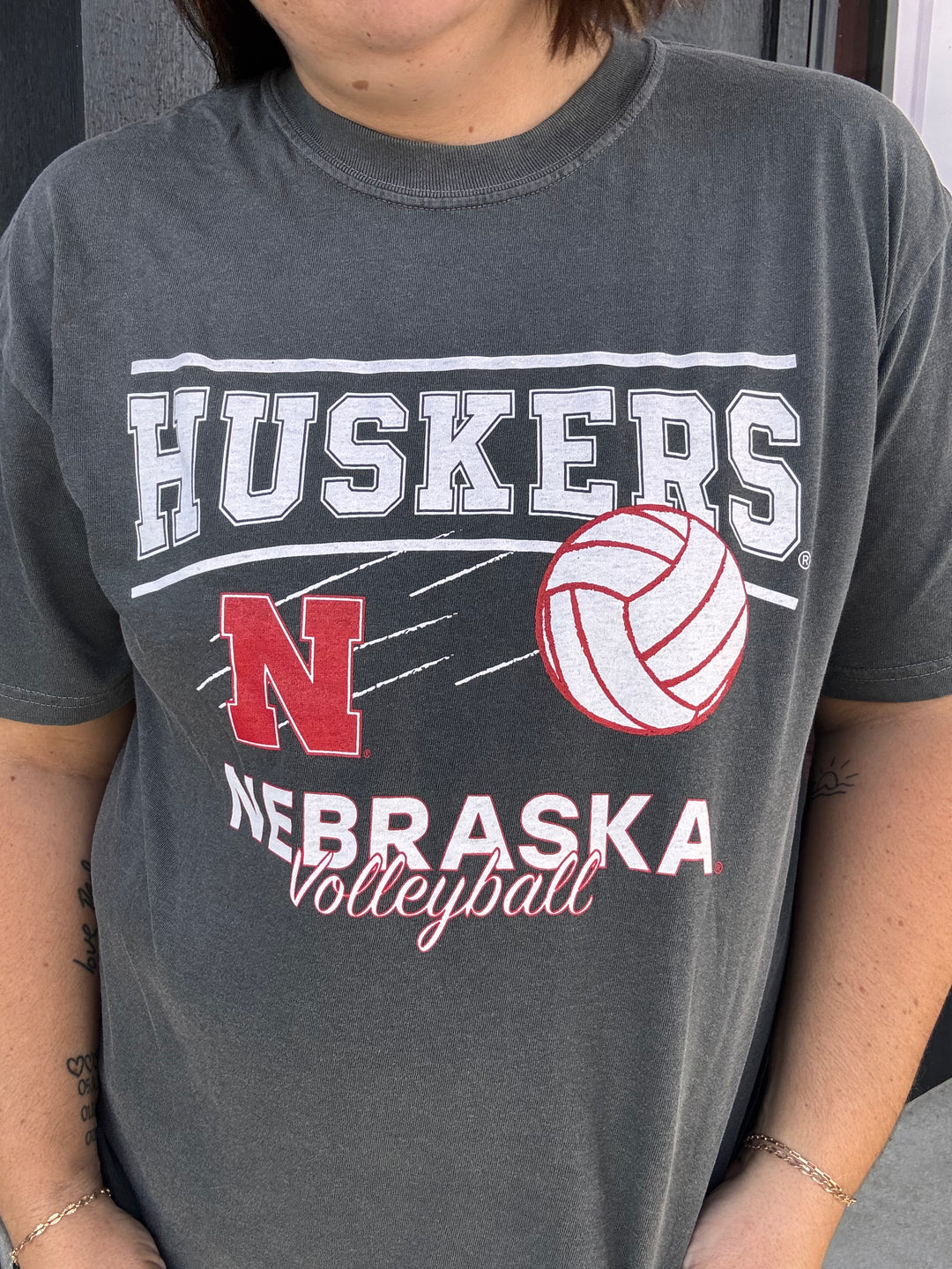 Nebraska Corn Huskers Volleyball tee