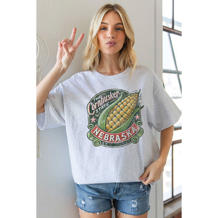 Cornhusker state tee