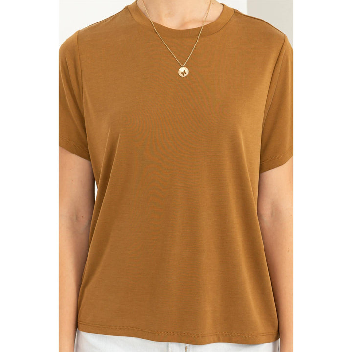 EFFORTLESSLY COOL SHORT SLEEVE TOP