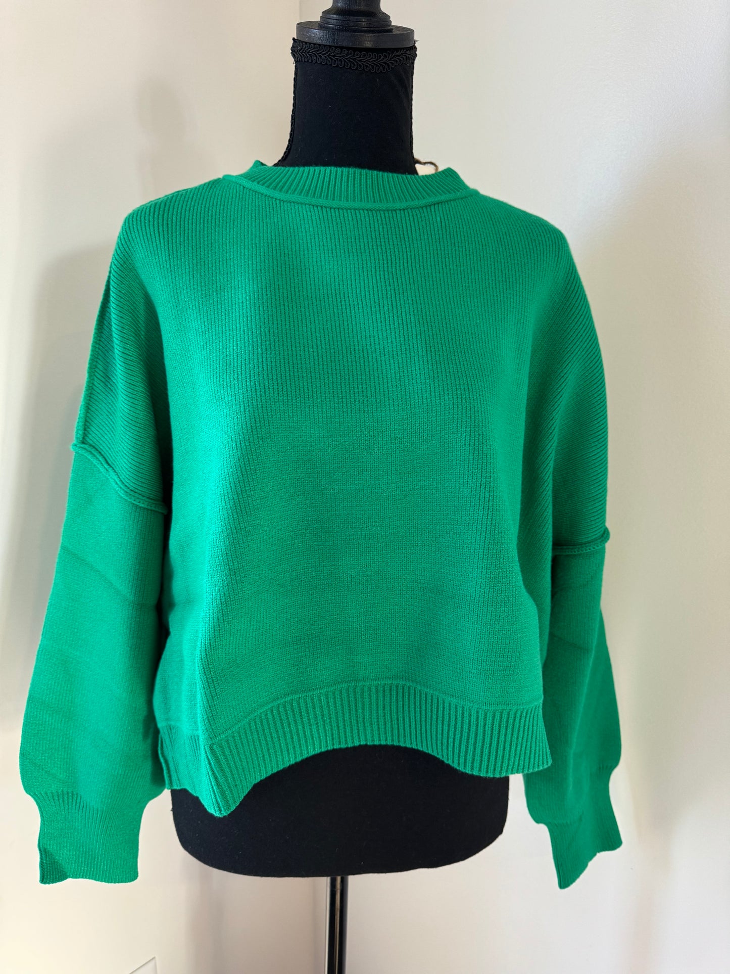 Follow the Emerald sweater