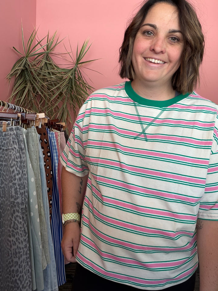 Sylvie Stripe Tee