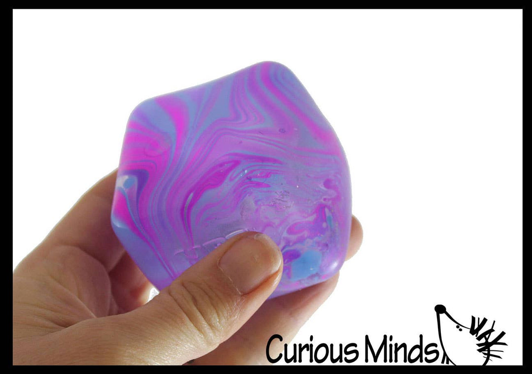 1 Swirl NeeDoh Nice Cube Ice Sugar Ball - Thick Glue/Gel