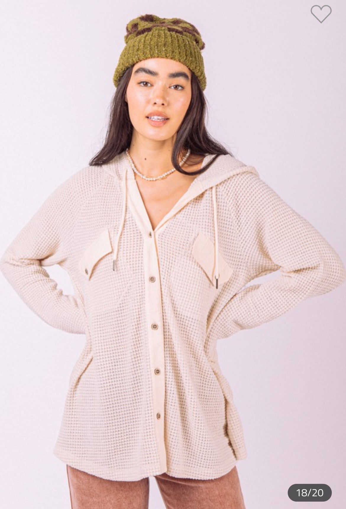Call me casual Waffle Knit
