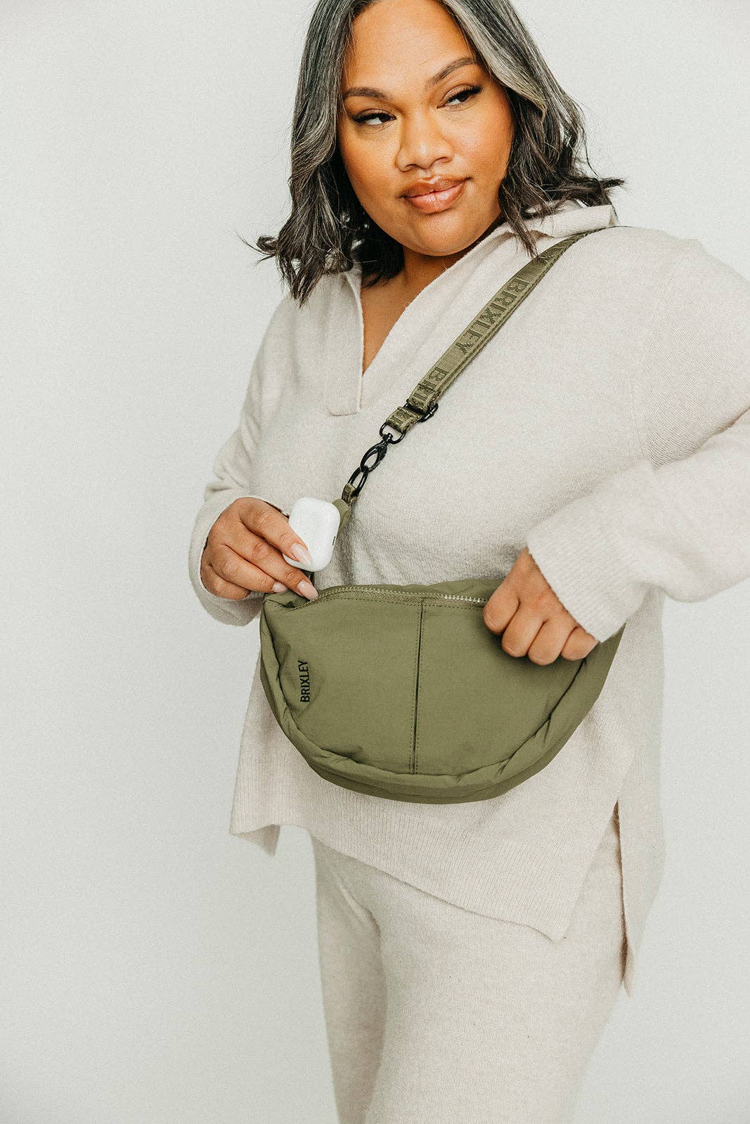 Basil Crescent Bag|Brixley