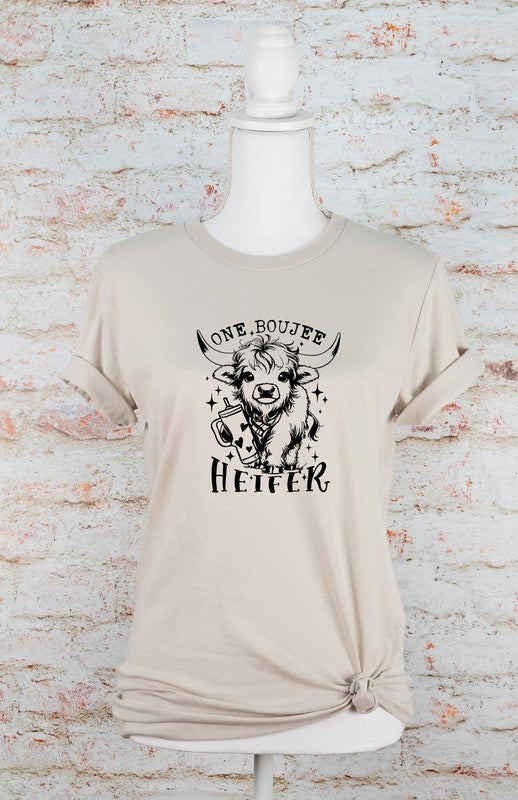 One Boujee Heifer Graphic Tee