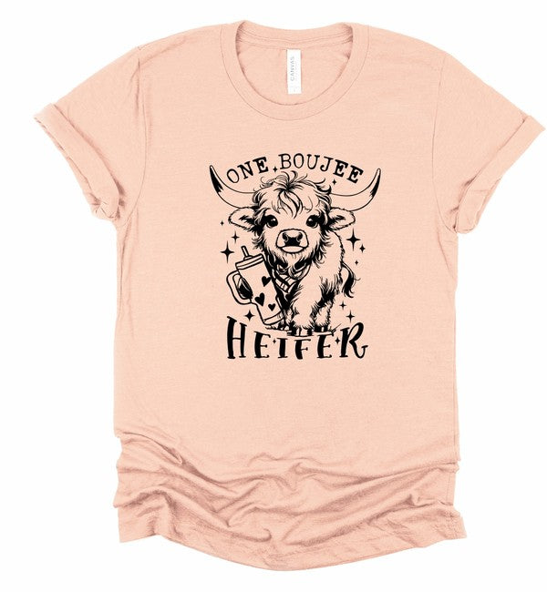 One Boujee Heifer Graphic Tee