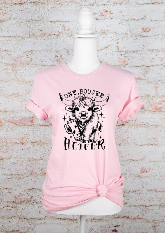 One Boujee Heifer Graphic Tee