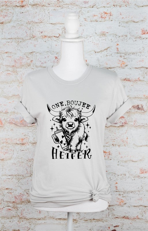 One Boujee Heifer Graphic Tee