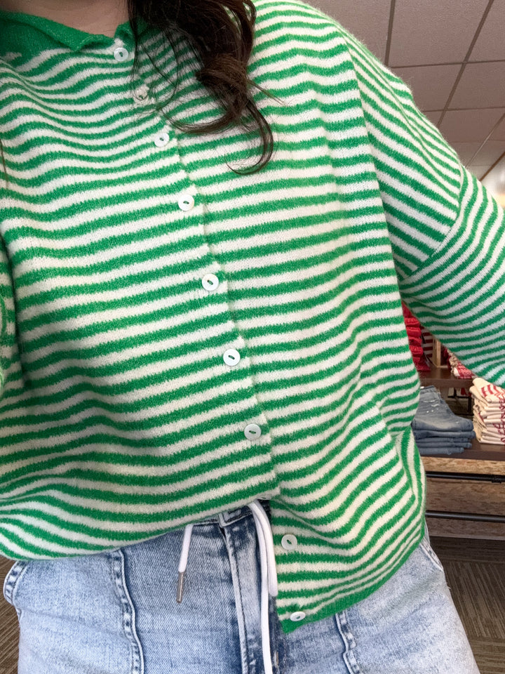 Piper Cardigan - Striped