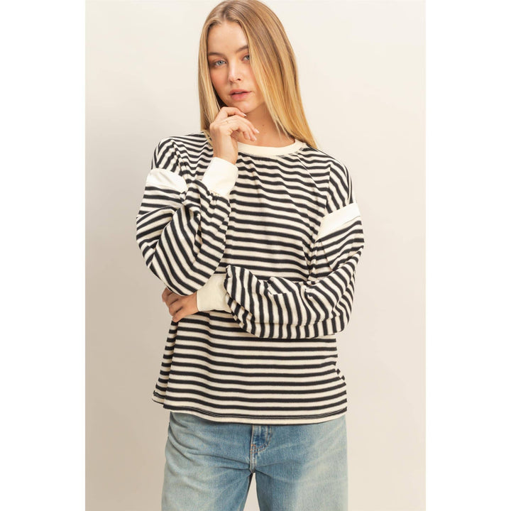 Olivia striped long sleeve