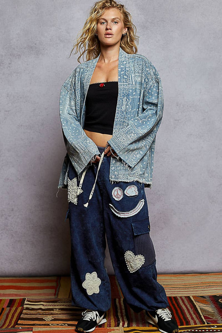 Darla Denim Cardigan