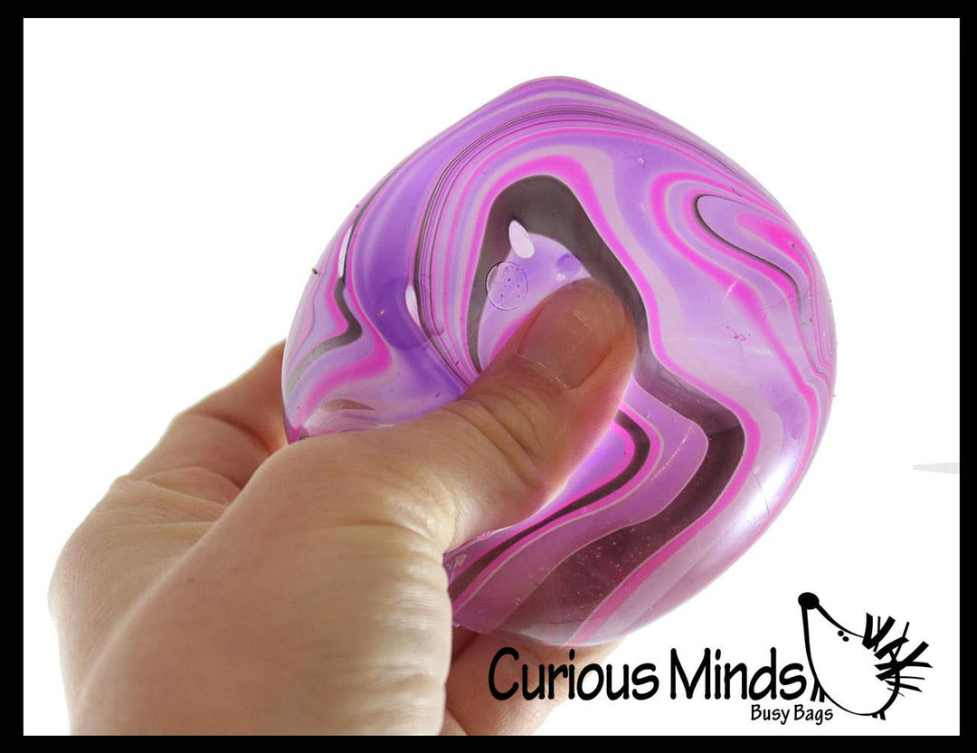 1 Swirl NeeDoh Nice Cube Ice Sugar Ball - Thick Glue/Gel