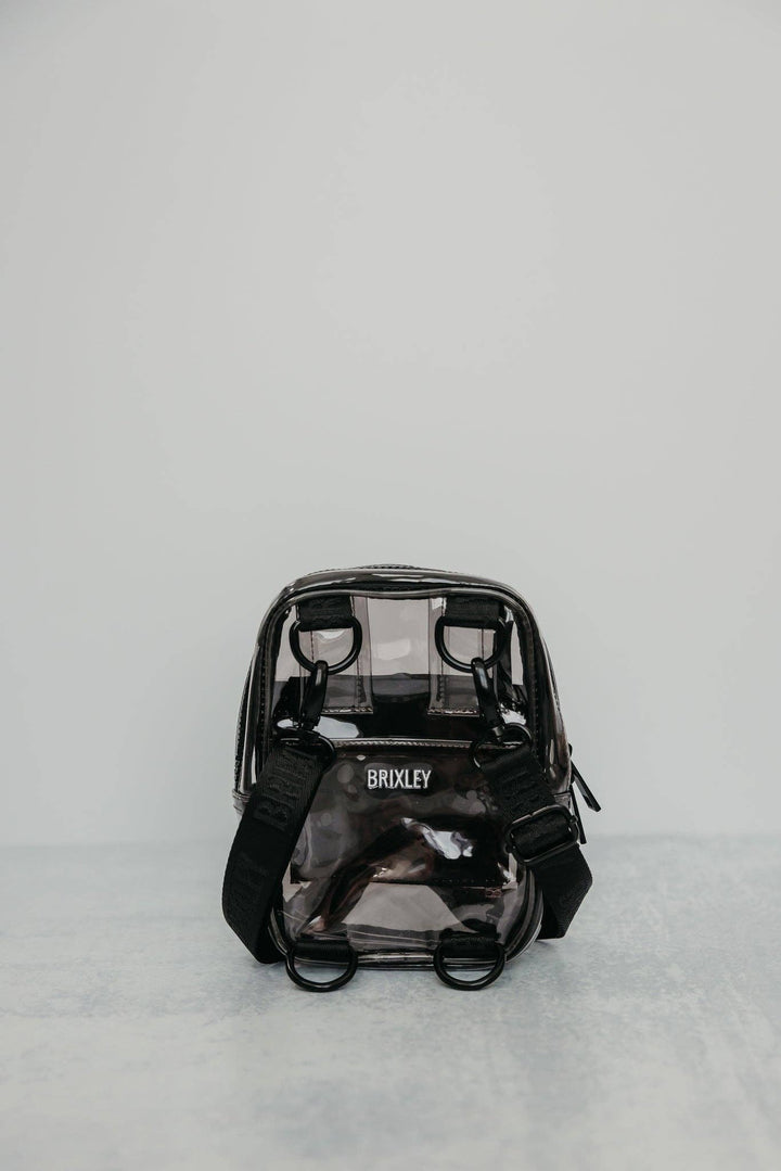 Black Clear Tint Crossbody Sling