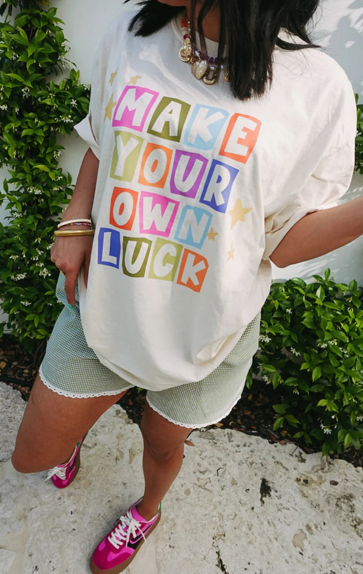 Make your own luck tee