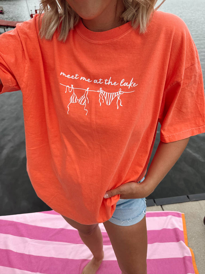 Meet me at the Lake Tee |lake tee