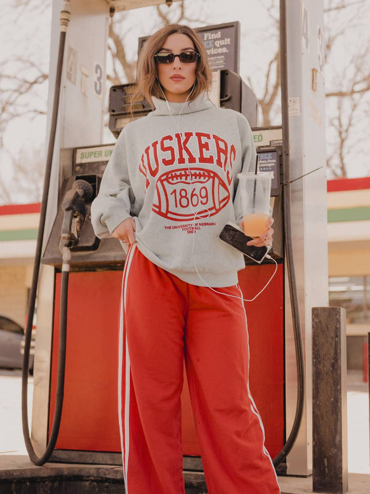 Huskers Roll Neck Sweatshirt