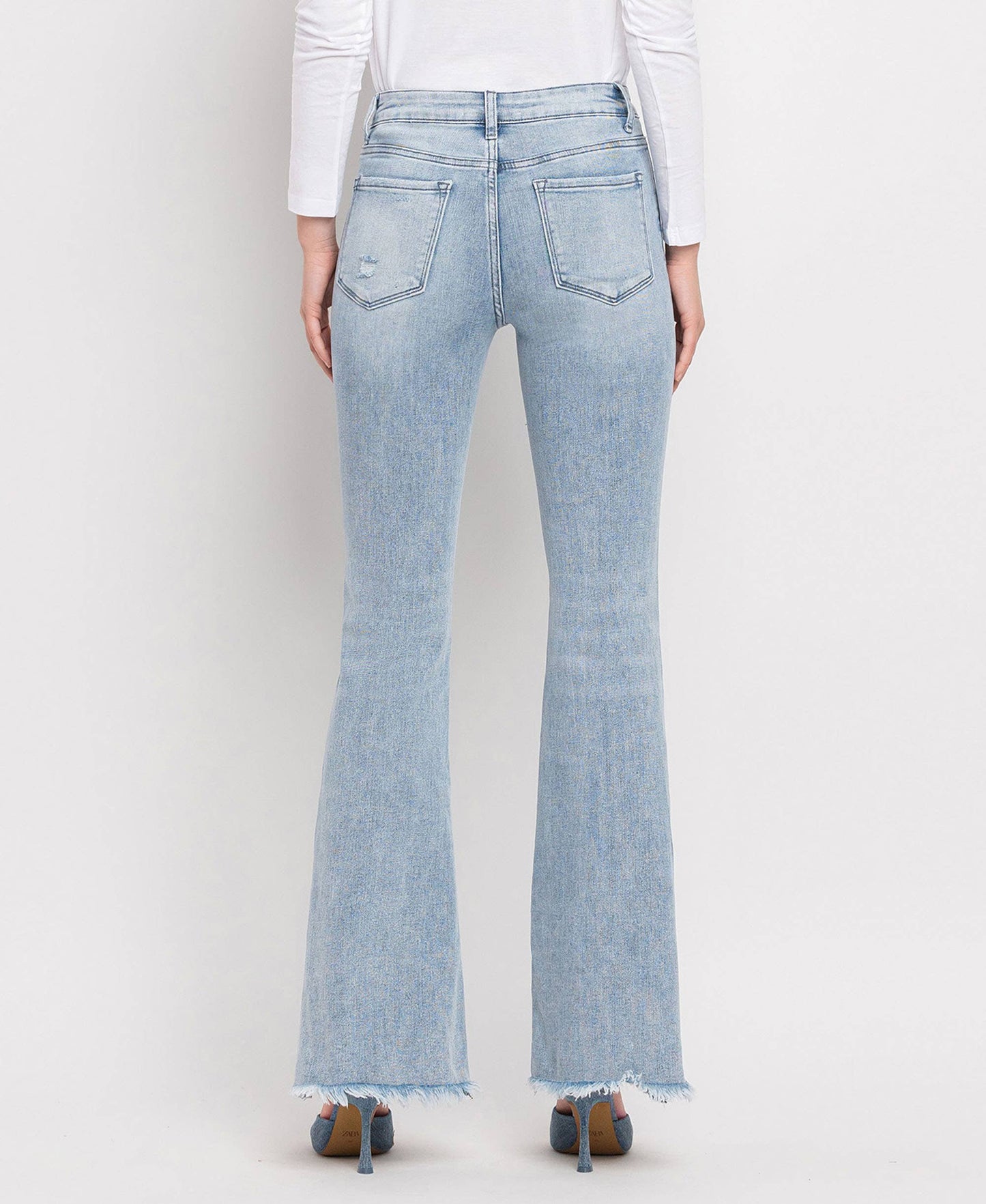 CLAIRE HIGH RISE CLASSIC FLARE JEANS