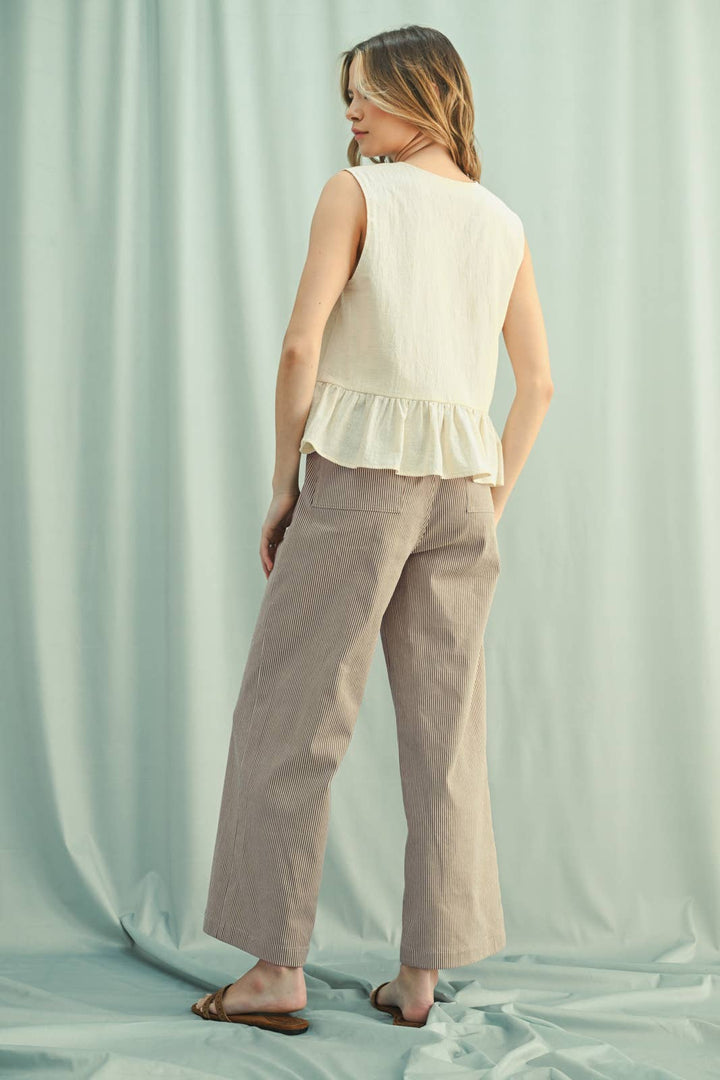 Bow Peep Peplum top