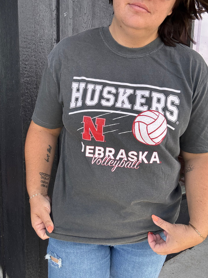Nebraska Corn Huskers Volleyball tee